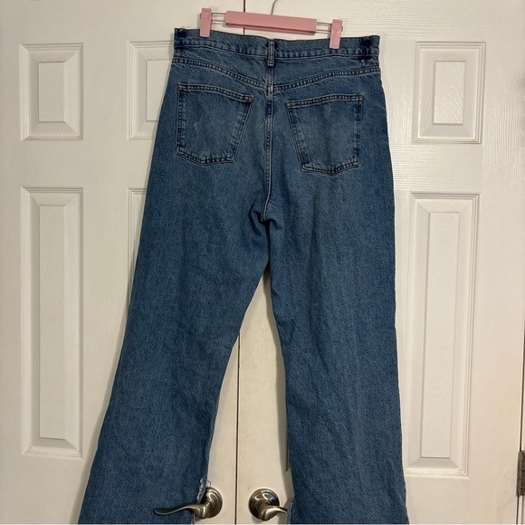 Zara The ‘90S Full Length Jeans Split Hem - Picture 3 of 12